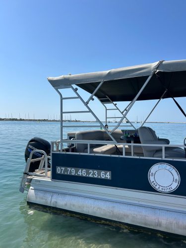 Location Bateau Ponton Bateau Ponton Spinaker vue arriere